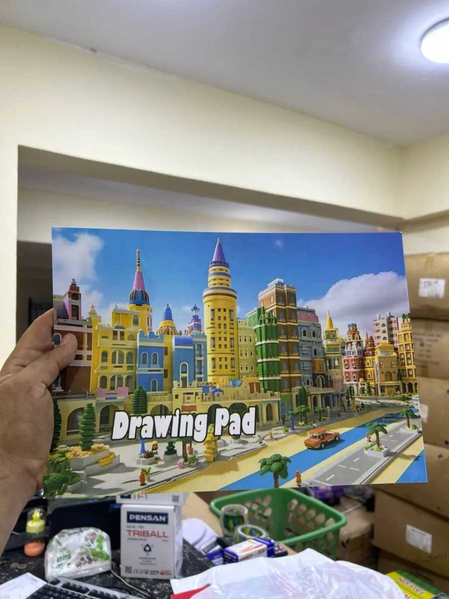 باكو ١٠ كراسة رسم كبيرة M&T - ورق ٨٠ جرام 