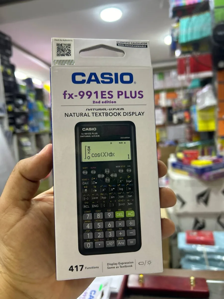 الة حاسبة كاسيو اصلية Fx 991 es plus