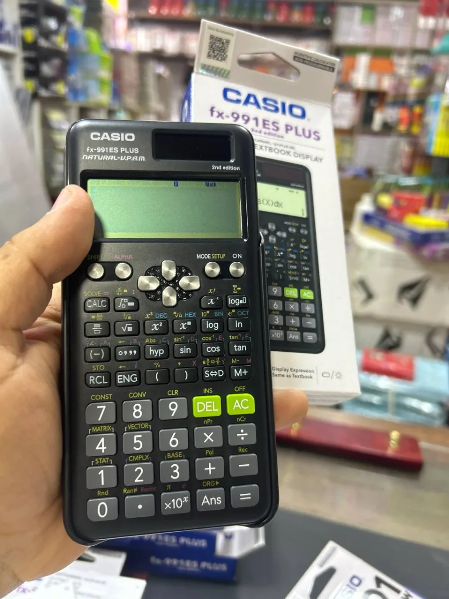 صورة الة حاسبة كاسيو اصلية Fx 991 es plus