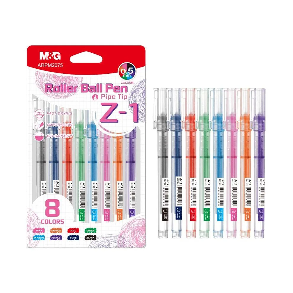 صورة طقم 8 قلم جيل تانك الوان MG 2075