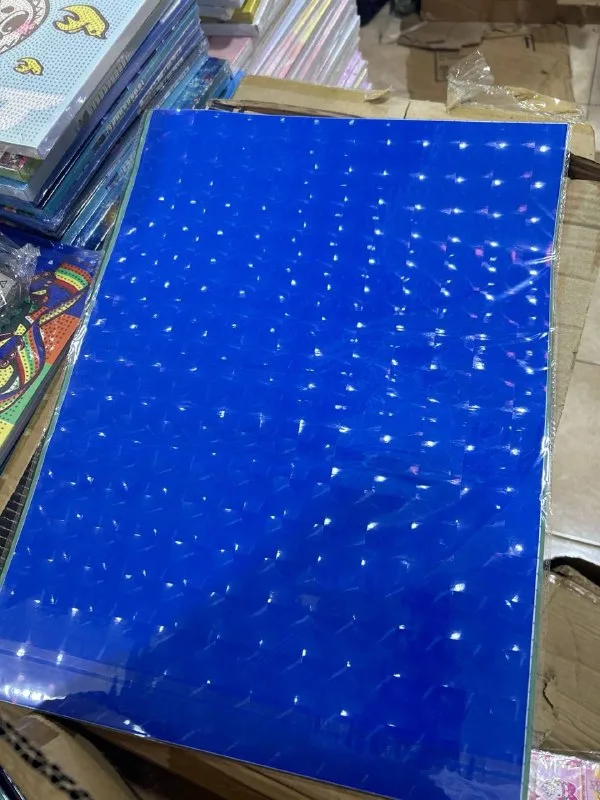 كيس جلاد شفاف الوان 6 ق