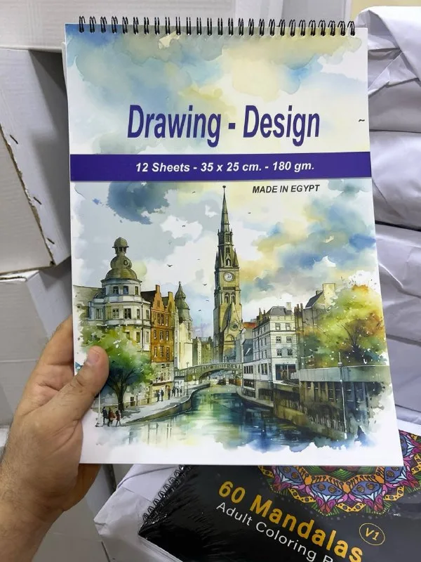 صورة 2 — باكو 5 كراسات سكتش رسم سلك