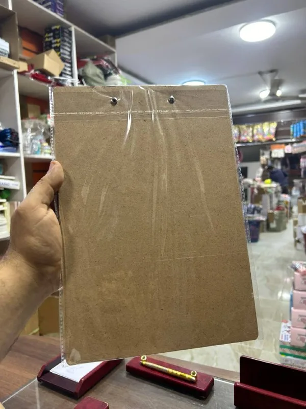 صورة 2 — بلانشيطة خشب كرافت سادة