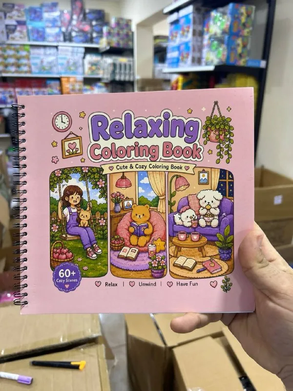 صورة 2 — كتاب تلوين Relaxing Coloring Book