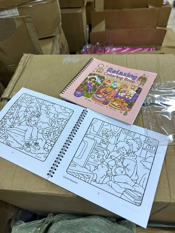 صورة 5 — كتاب تلوين Relaxing Coloring Book
