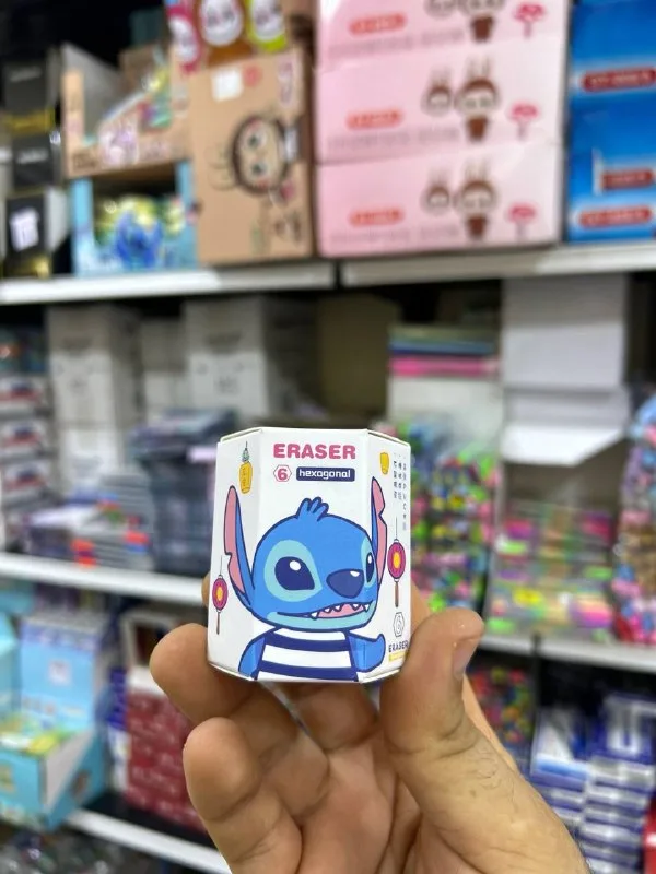 صورة 2 — علبة 6 قطع استكية بيضاء كبيرة