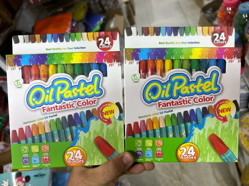 الوان شمع 24 لون