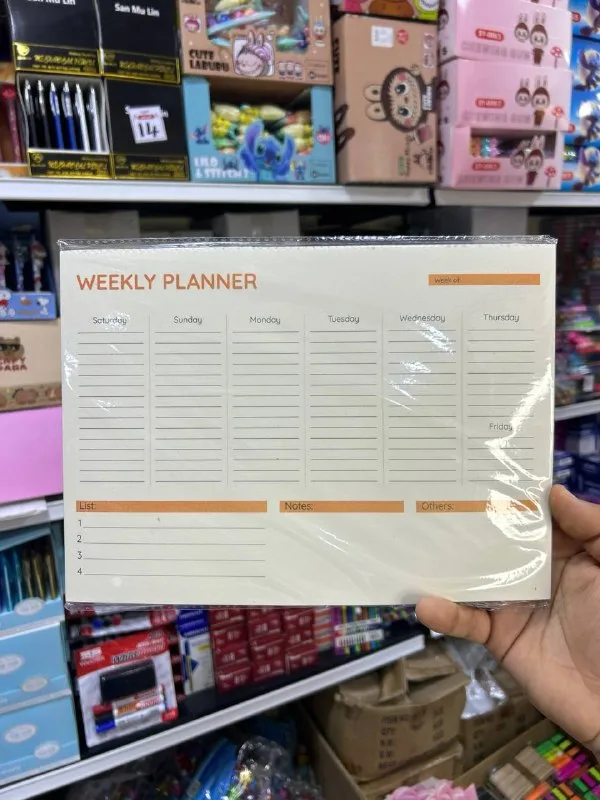 Weekly Planner A4
