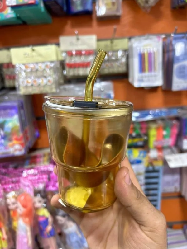 صورة 2 — مج زجاج عسلى شعبى